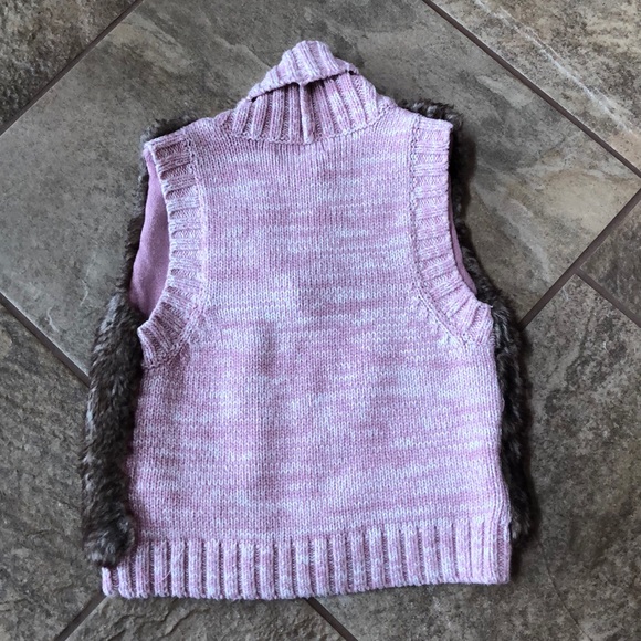 + nwot + CYNTHIA ROWLEY Faux Fur Vest - Picture 3 of 5